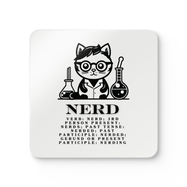 Nerd Corkwood Coaster Set