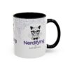 Nerdifying Is Satisfying Accent Coffee Mug (11, 15oz) - Image 6