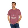 Keep Calm Code On Unisex Garment-Dyed T-shirt - Image 4