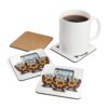 Delete Cookies Corkwood Coaster Set - Image 4