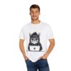 Hacker Cat - Unisex Garment-Dyed T-shirt - Image 4