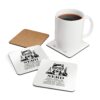 Nerd Corkwood Coaster Set - Image 4