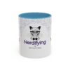 Nerdifying Is Satisfying Accent Coffee Mug (11, 15oz) - Image 21