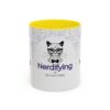 Nerdifying Is Satisfying Accent Coffee Mug (11, 15oz) - Image 29