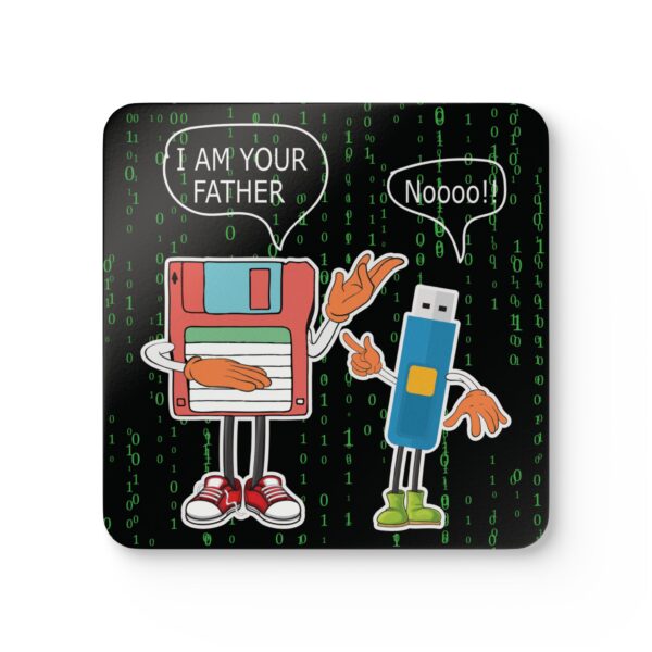 I Am Your Father Corkwood Coaster Set